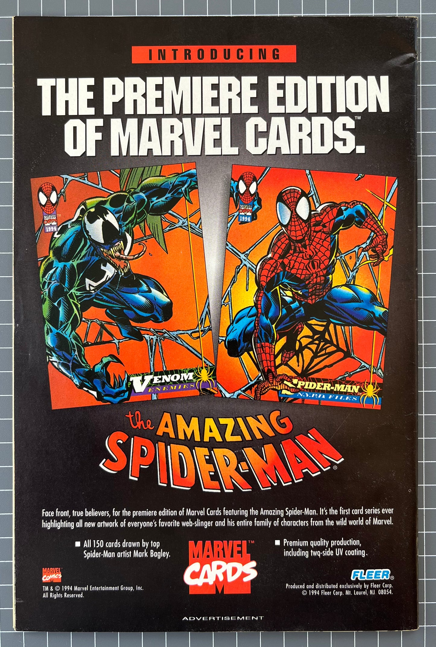 🔑 THE AMAZING SPIDER-MAN #389 [MARVEL COMICS] *CHAMELEON ORIGIN* 1994 FN/VF