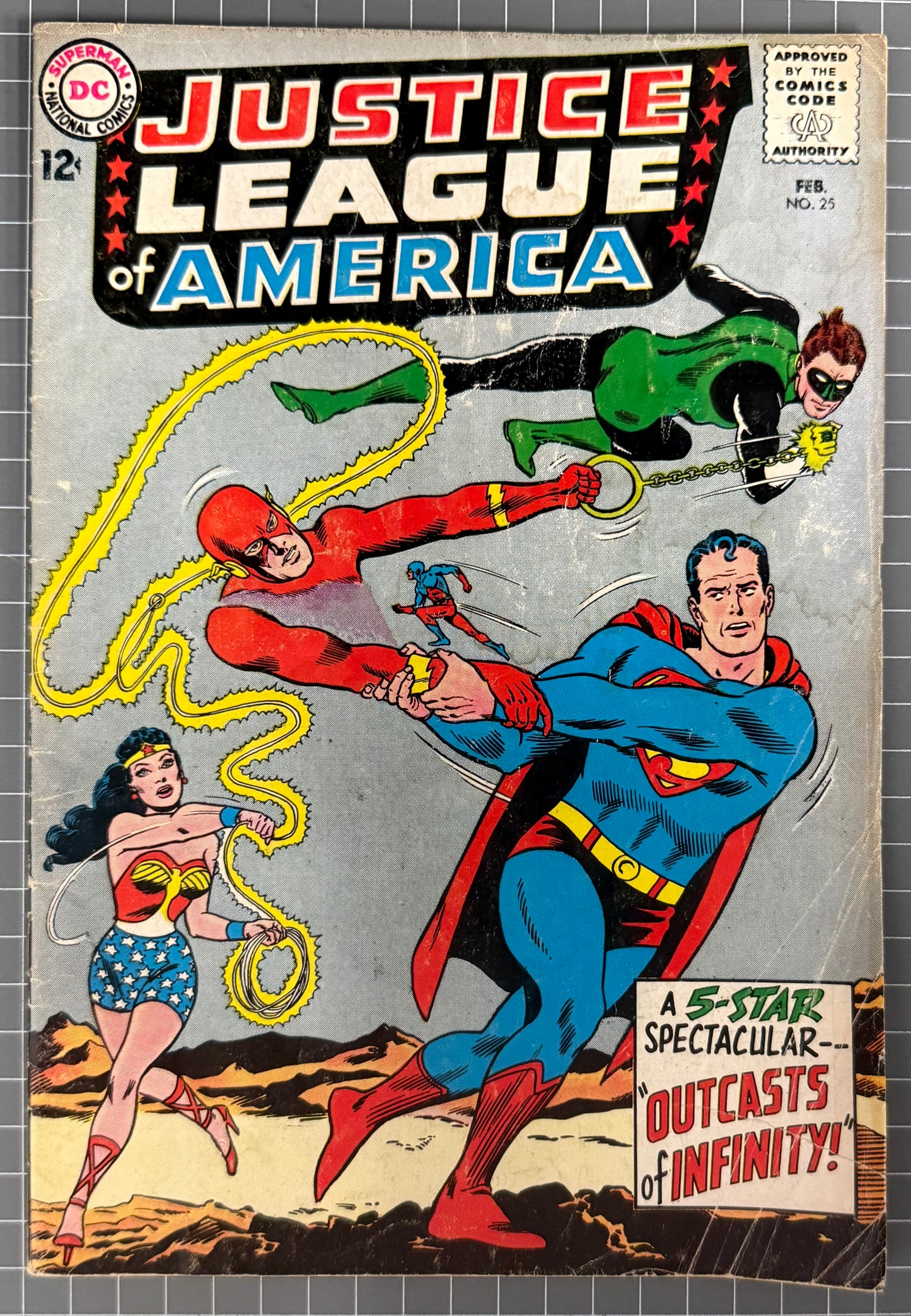 JUSTICE LEAGUE OF AMERICA #25 [DC COMICS] 1964 VG-