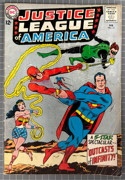 JUSTICE LEAGUE OF AMERICA #25 [DC COMICS] 1964 VG-
