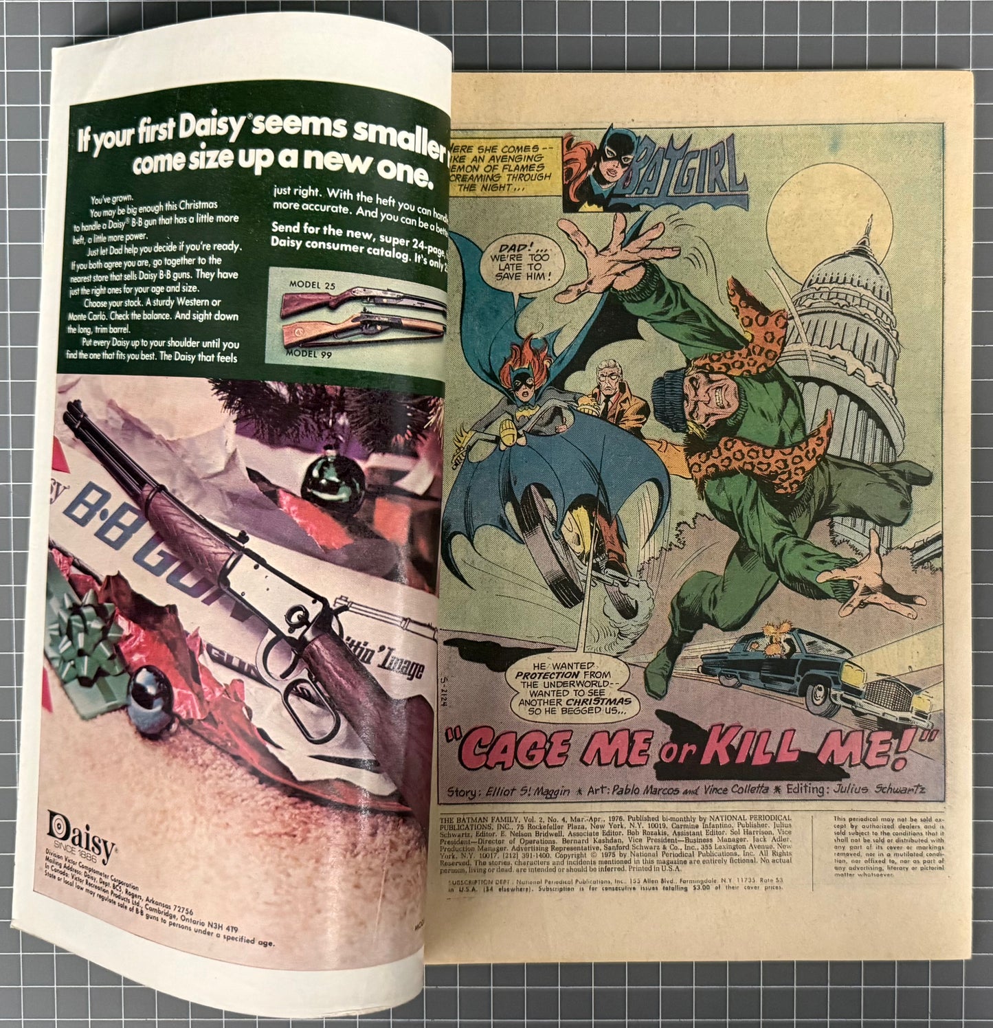 BATMAN FAMILY #4 [DC COMICS] 1976 VG/FN