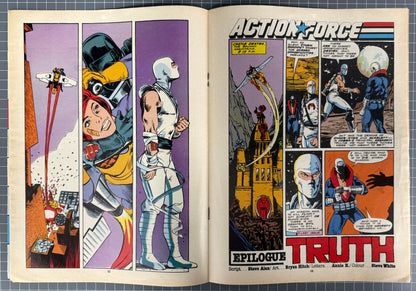 🔑 ACTION FORCE #38: RISING STORM [MARVEL UK] MAGAZINE COMIC 1987 FN/VF