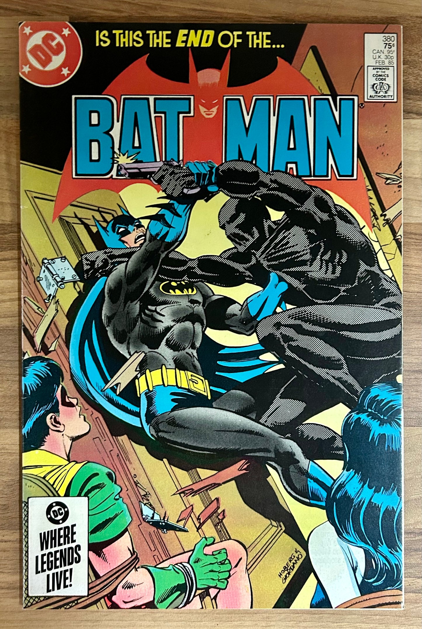 BATMAN #380 [DC COMICS] DIRECT 1985 VF/NM