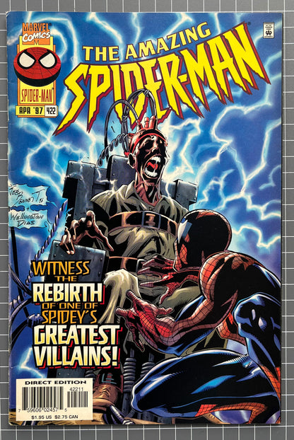 THE AMAZING SPIDER-MAN #422 [MARVEL COMICS] DIRECT 1997 FN/VF