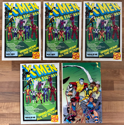 🔑 X-MEN #1 (COVERS A, B, C, D, E) [MARVEL COMICS] *1ST APP. ACOLYTES* 1991 MID-HIGH GRADE
