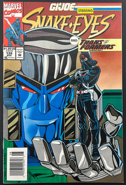 G.I. JOE: A REAL AMERICAN HERO #139 [MARVEL COMICS] NEWSSTAND 1993 NM-