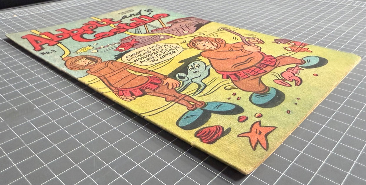 ABBOTT AND COSTELLO #3 (M. RUBIN) AUSTRALIAN PRE-DECIMAL COMIC 1955