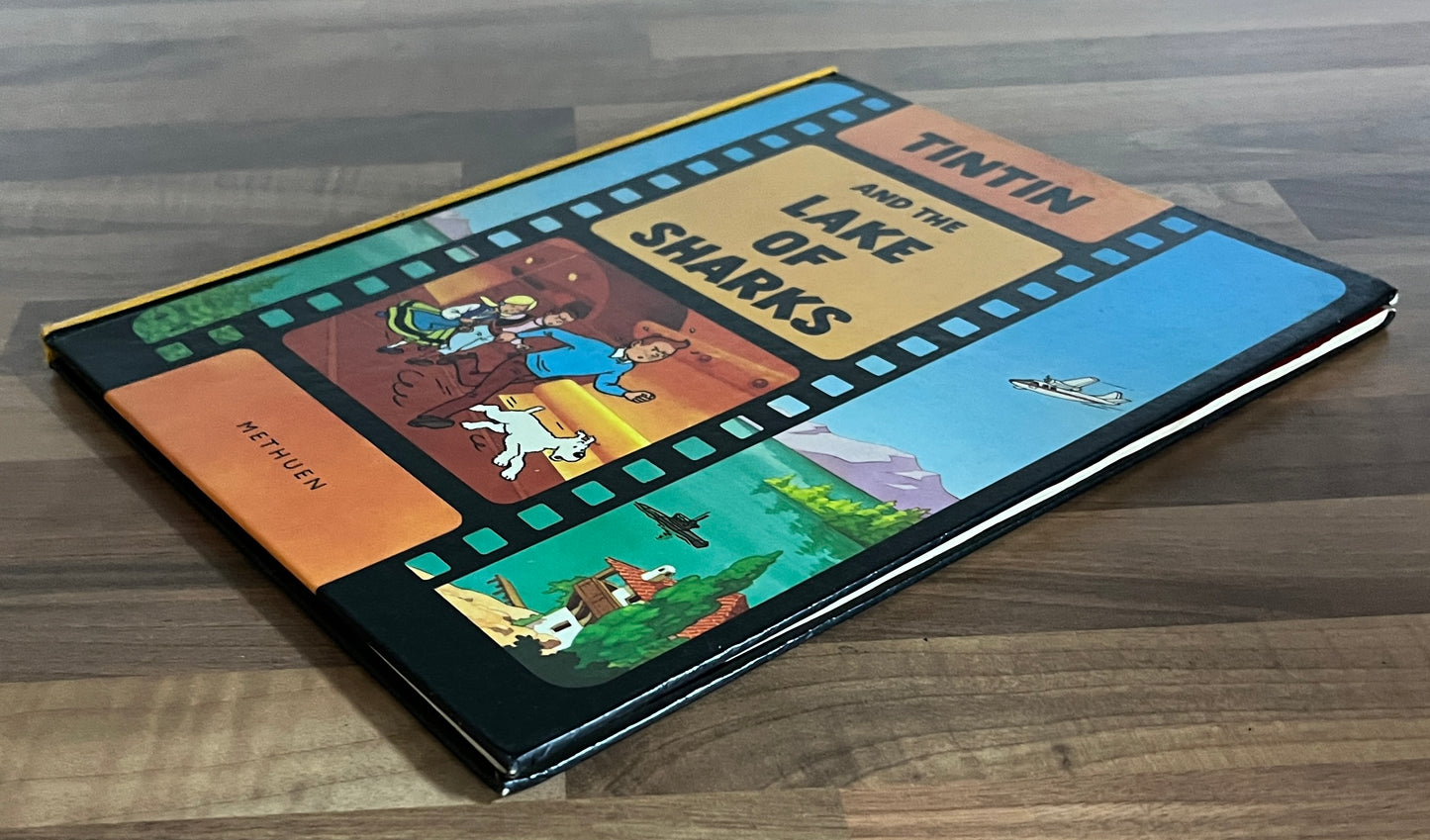 Tintin and the Lake of Sharks by Herge, Hardcover, 1974, Tintin Film Book
