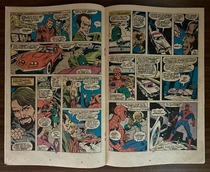 🔑 THE AMAZING SPIDER-MAN #167 [MARVEL COMICS] *WILL O' THE WISP DEBUT* 1977