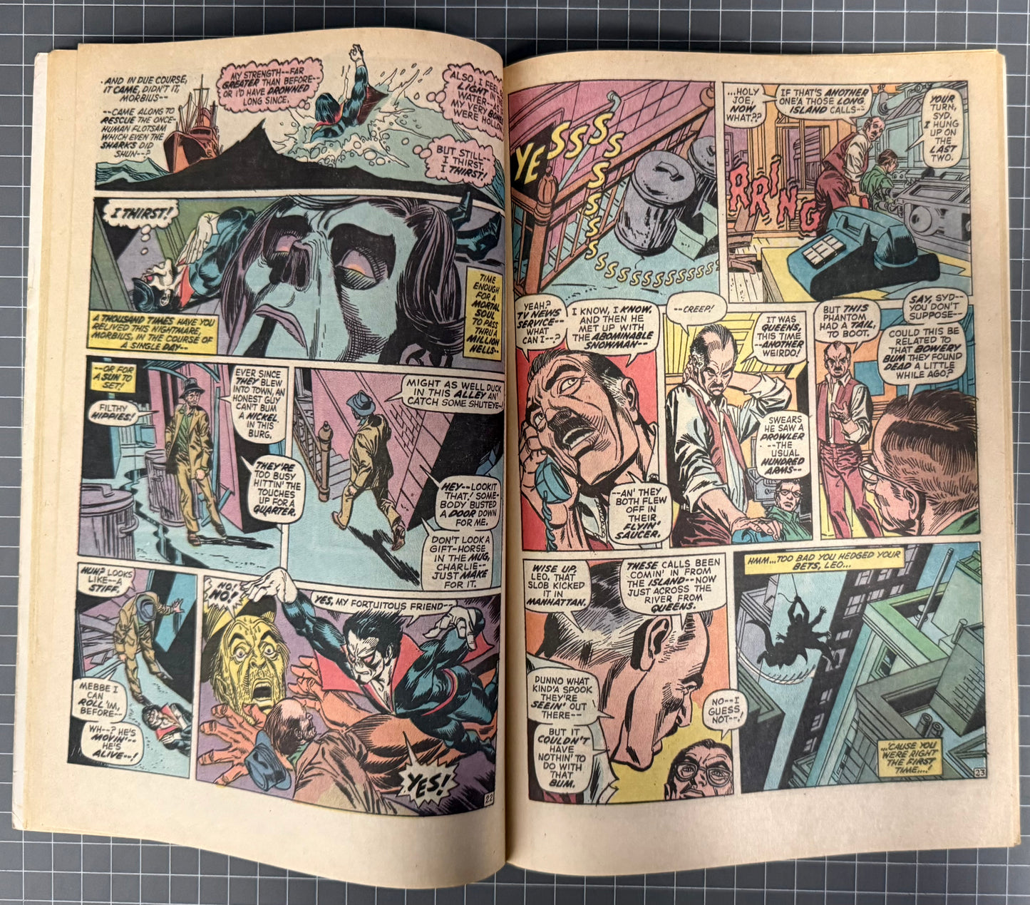 🔑 THE AMAZING SPIDER-MAN #102 (MARVEL) COMIC 1971 *MORBIUS* VG-