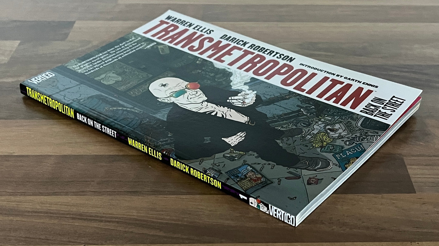 TRANSMETROPOLITAN Vols. 1 2 3 4 5 Warren Ellis Vertigo 1st Ed. 2009 TPB Vertigo