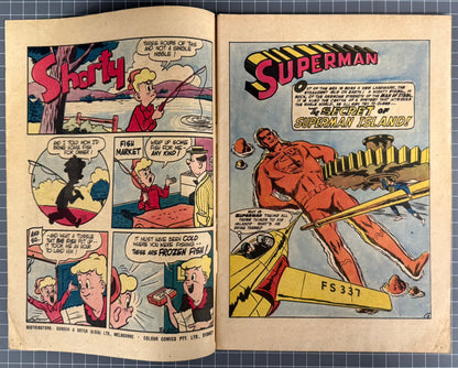 SUPERMAN #118 [COLOUR COMICS] AUSTRALIAN PRE-DECIMAL *SCARCE* 1957