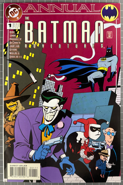 🔑 THE BATMAN ADVENTURES ANNUAL #1 [DC] COMIC *HARLEY QUINN & JOKER* 1994