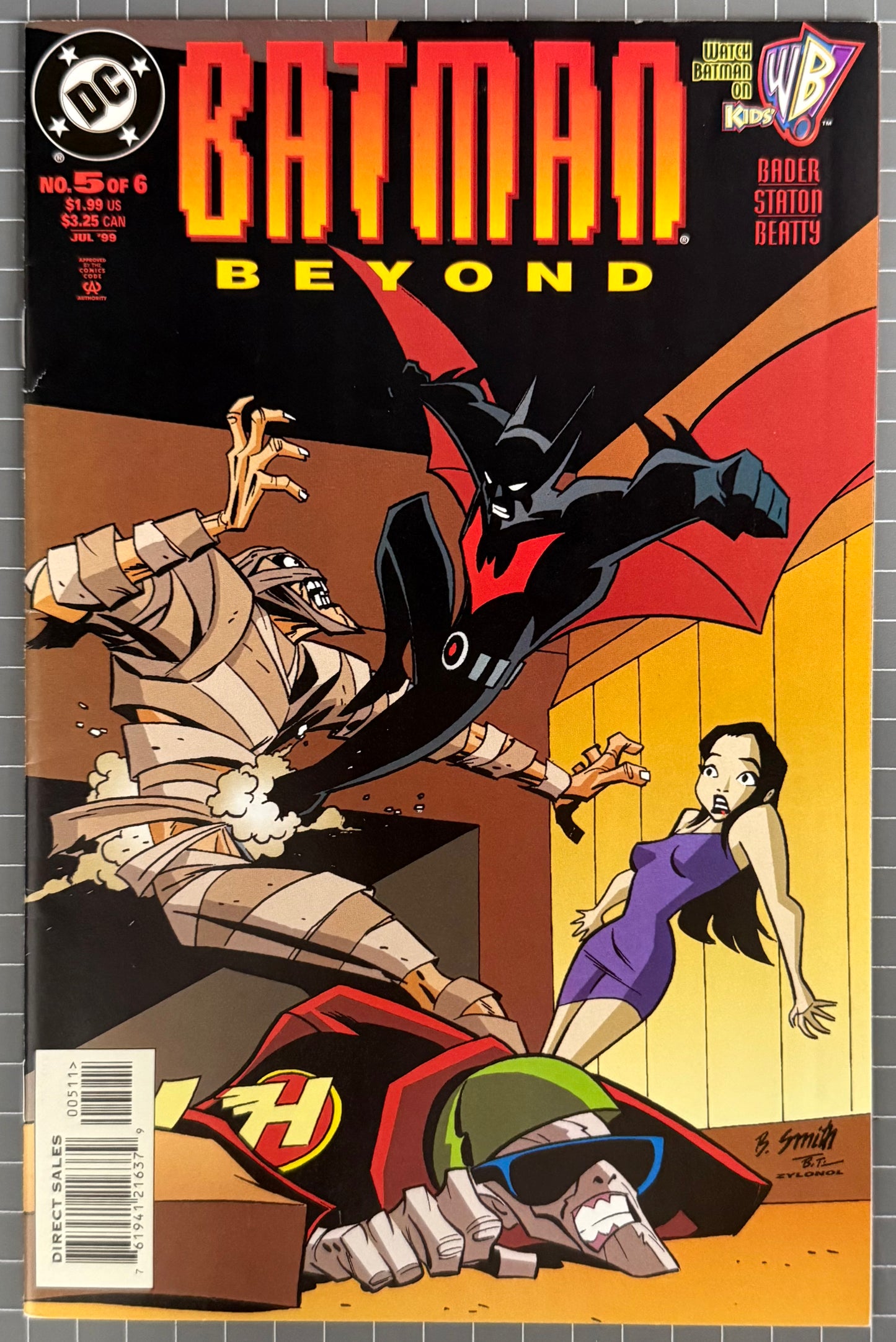 🔑 BATMAN BEYOND #5 [DC COMICS] 1999 VF-