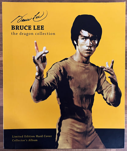 BRUCE LEE: THE DRAGON COLLECTION LIMITED EDITION BOX SET COLLECTOR'S ALBUM DVDs