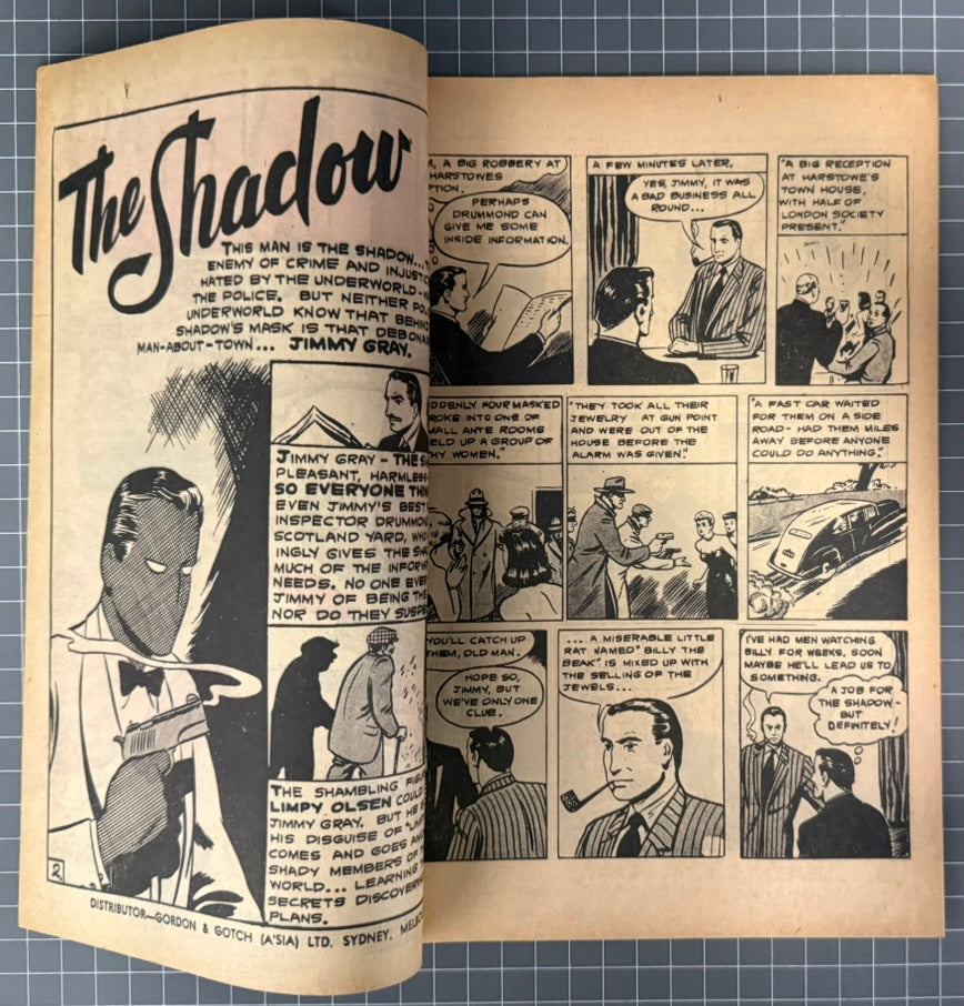 THE SHADOW #68 [FREW PUBLICATIONS] AUSTRALIAN PRE-DECIMAL COMIC 1959