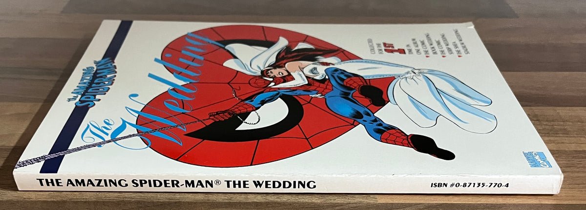 THE AMAZING SPIDER-MAN THE WEDDING [MARVEL COMICS] TPB 1991 1ST PRINTING