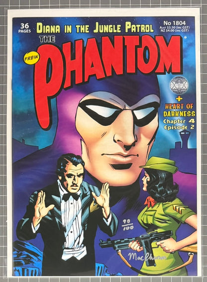 THE PHANTOM #1804 [FREW] ***SIGNED & LIMITED*** AUSTRALIAN COMIC 2018 NM