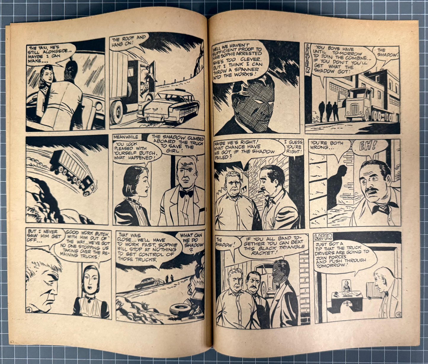 THE SHADOW #53 [FREW PUBLICATIONS] AUSTRALIAN PRE-DECIMAL COMIC 1958
