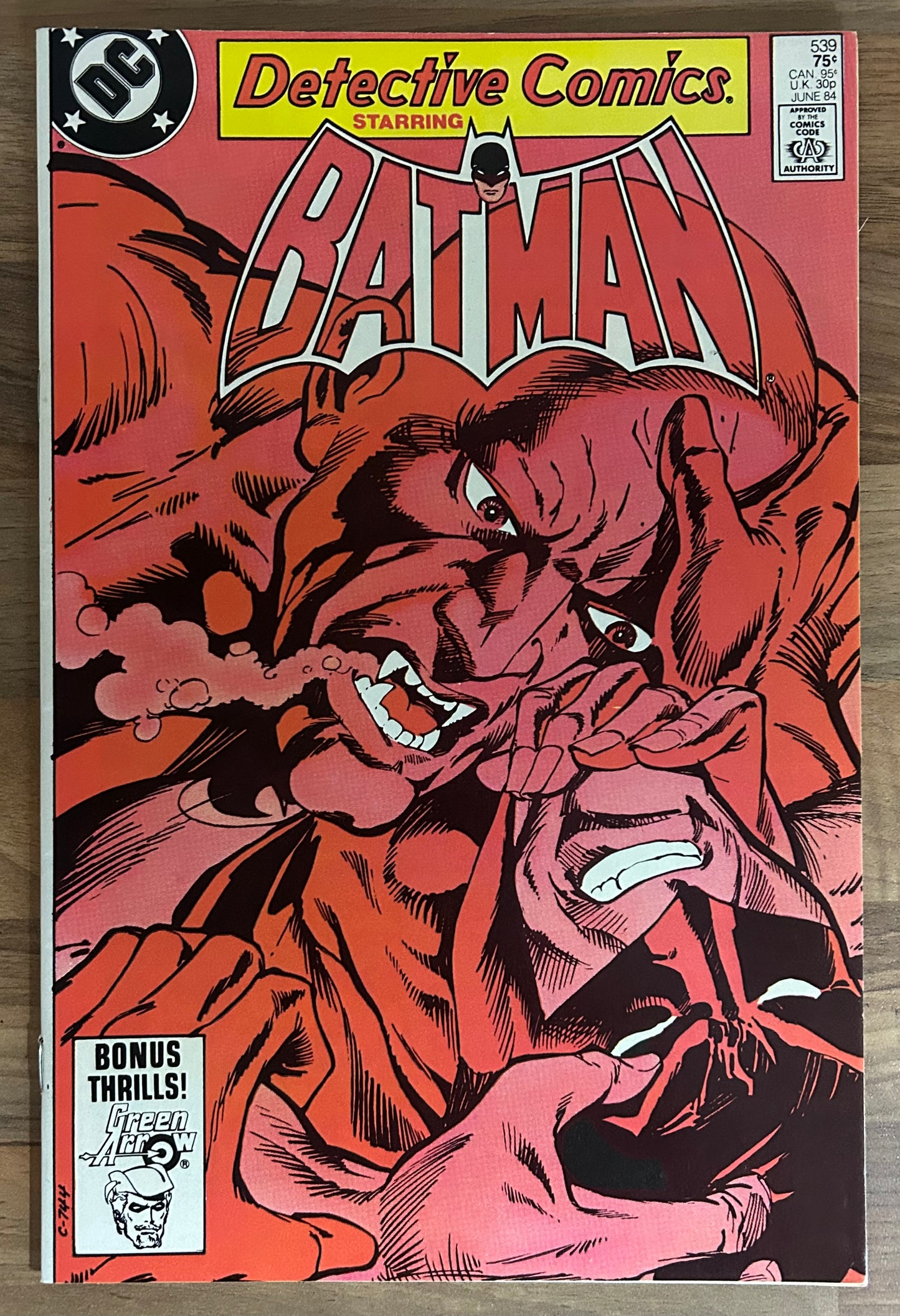 DETECTIVE COMICS #539 [DC COMICS] DIRECT 1984 VF/NM
