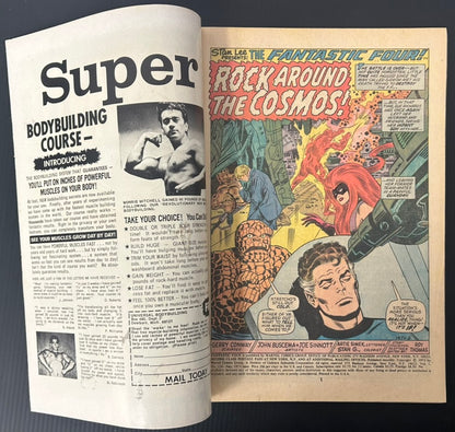 FANTASTIC FOUR #136 [MARVEL COMICS] DIRECT 1973 VG/FN