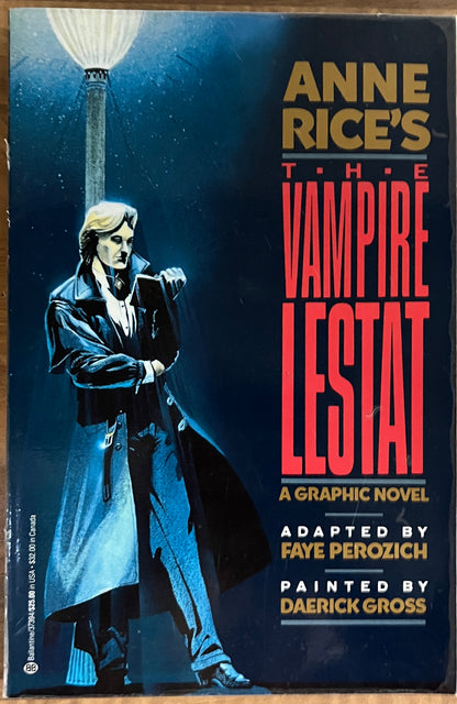 Anne Rice's The Vampire Lestat, A Graphic Novel Adapted by Faye Perozich, Artist Daerick Gross
