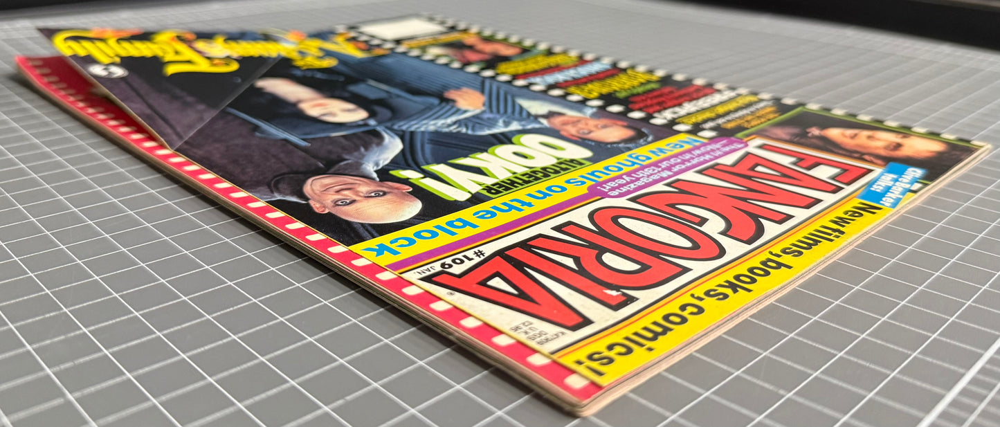 FANGORIA VOL. 1 #109 + POSTER [STARLOG / O'QUINN] HORROR MAGAZINE 1992