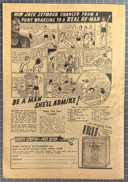 ADVENTURES OF CATMAN #21 [TRICHO] AUSTRALIAN *SCARCE* PRE-DECIMAL COMIC 1963
