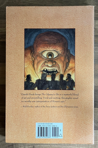 The Odyssey: A Graphic Novel by Gareth Hinds (Based on Homer's Epic Poem))