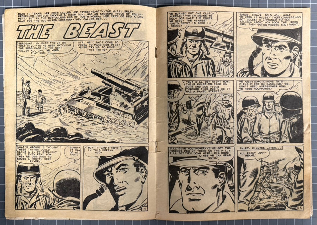 ATTACK #15 (HORWITZ PUBLICATIONS) AUSTRALIAN PRE-DECIMAL COMIC 1960s