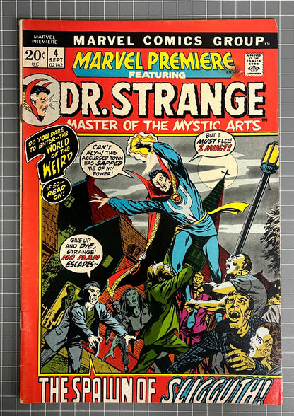 MARVEL PREMIERE #4 [MARVEL COMICS] DIRECT 1972 VG-