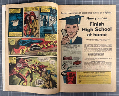 AMAZING ADVENTURES #8 [MARVEL COMICS] *INHUMANS & BLACK WIDOW* 1971 GD+