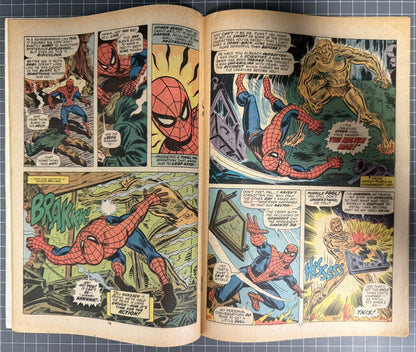 🔑 THE AMAZING SPIDER-MAN #132 [MARVEL COMICS] DIRECT 1974 VG