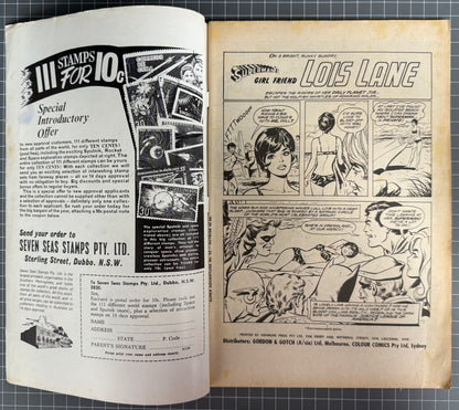 SUPER ADVENTURE COMIC #52 [COLOUR COMICS] AUSTRALIAN *LOIS LANE BONDAGE* 1972
