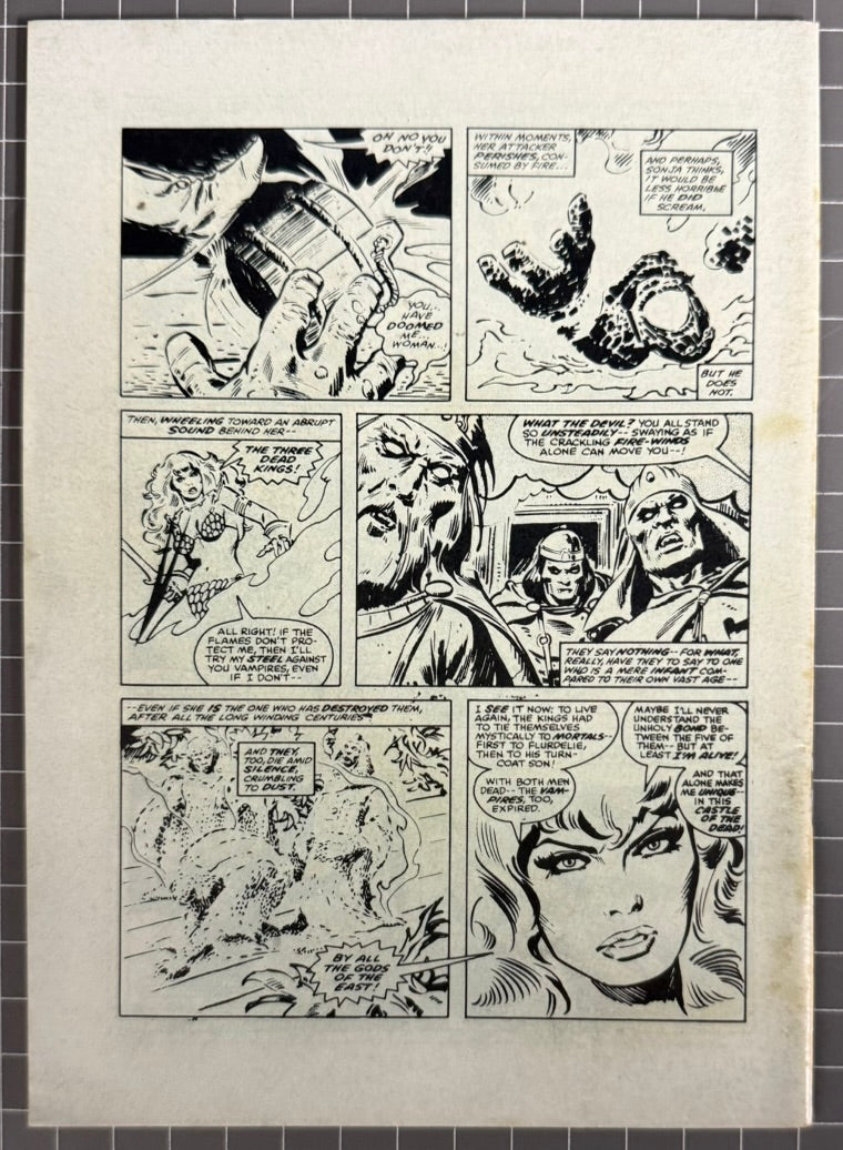 RED SONJA SHE-DEVIL WITH A SWORD #5 [YAFFA PUBLISHING] AUSTRALIAN COMIC 1981