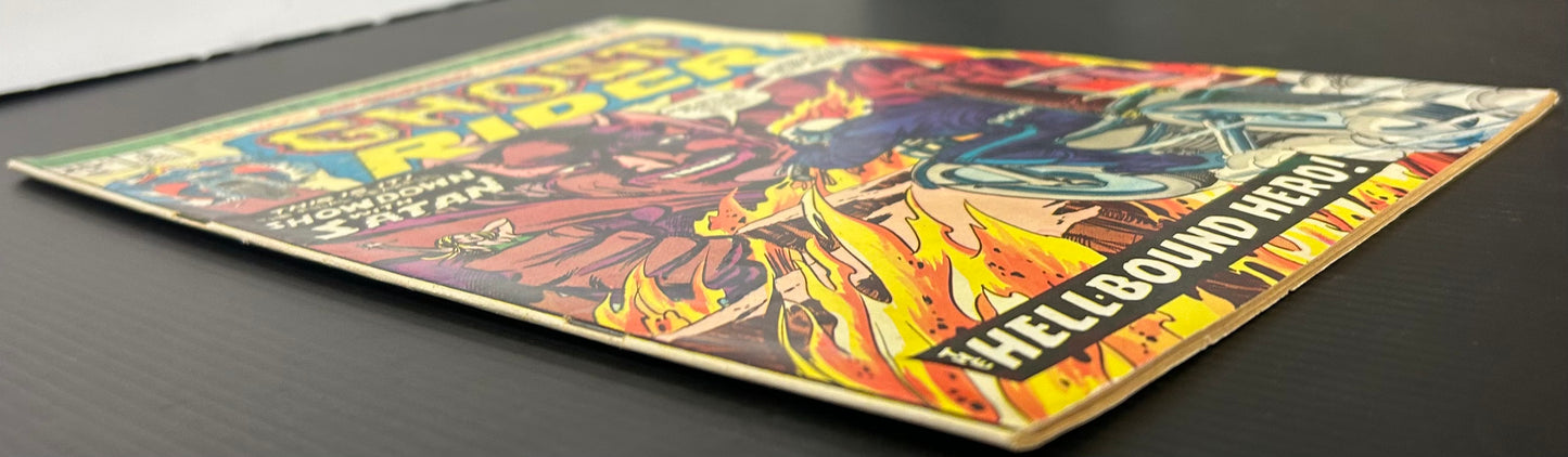 GHOST RIDER #9 [MARVEL COMICS] DIRECT 1974 FN
