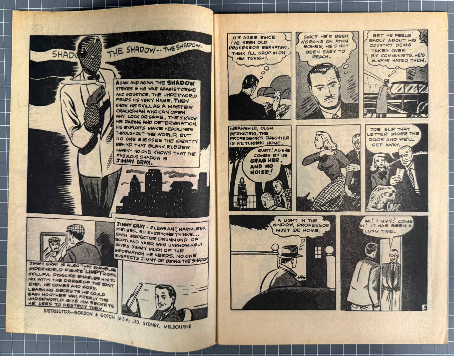 THE SHADOW #67 [FREW PUBLICATIONS] AUSTRALIAN PRE-DECIMAL COMIC 1959