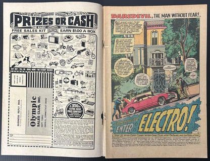 DAREDEVIL #87 [MARVEL COMICS] DIRECT 1972 GD+