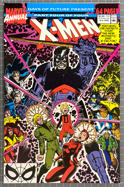 🔑 X-MEN ANNUAL #14 [MARVEL] COMIC *1ST CAMEO APPEARANCE GAMBIT* 1990 VF/NM