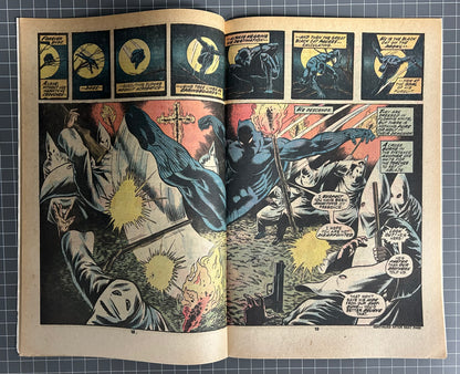 🔑 JUNGLE ACTION #20 [MARVEL COMICS] *BLACK PANTHER VS KU KLUX KLAN* 1976