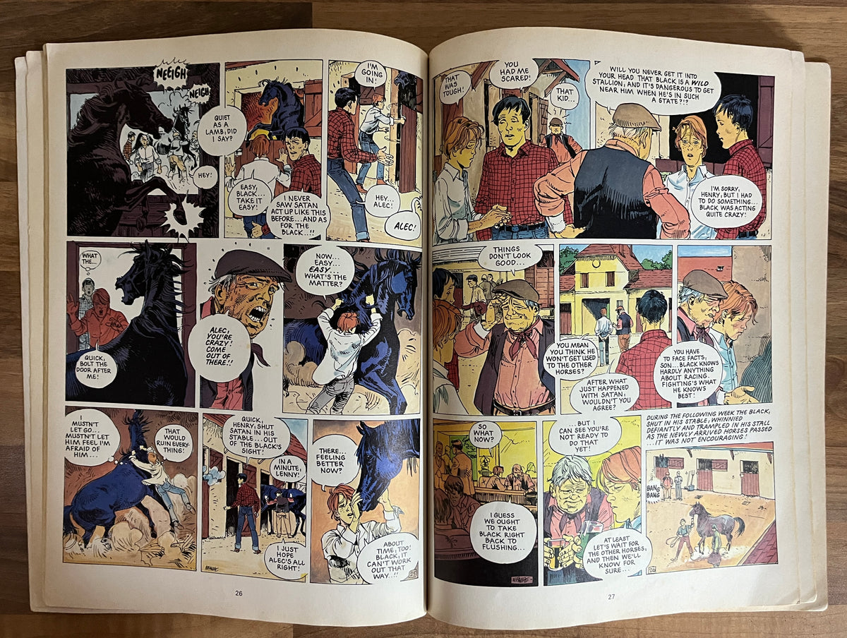 The Black Stallion and Satan - Walter Farley  Graphic Novel, 1983