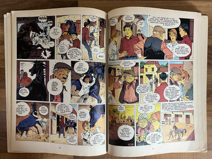 The Black Stallion and Satan - Walter Farley  Graphic Novel, 1983