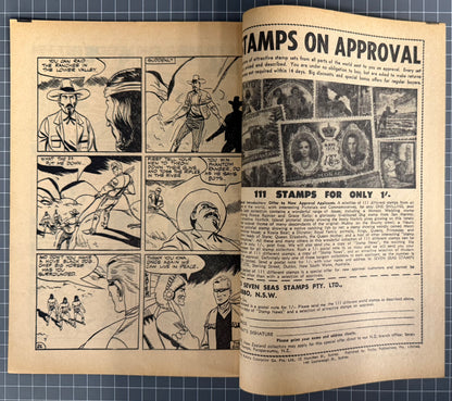 PHANTOM RANGER #134 [TRICHO PUBLICATIONS] AUSTRALIAN PRE-DECIMAL COMIC 1961