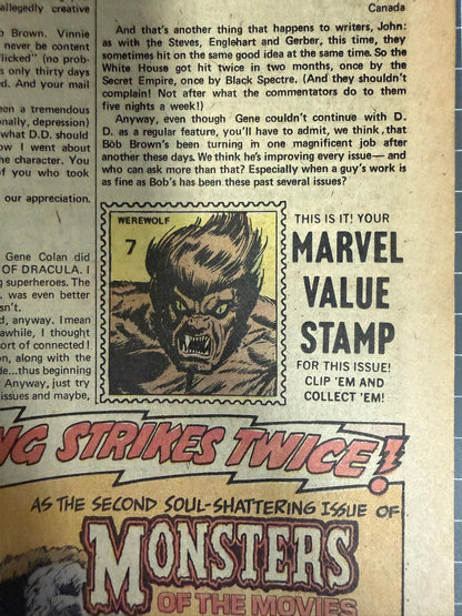DAREDEVIL #114 [MARVEL COMICS] DIRECT 1974 GD+