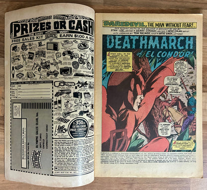 DAREDEVIL #76 [MARVEL COMICS] DIRECT 1971 FN+