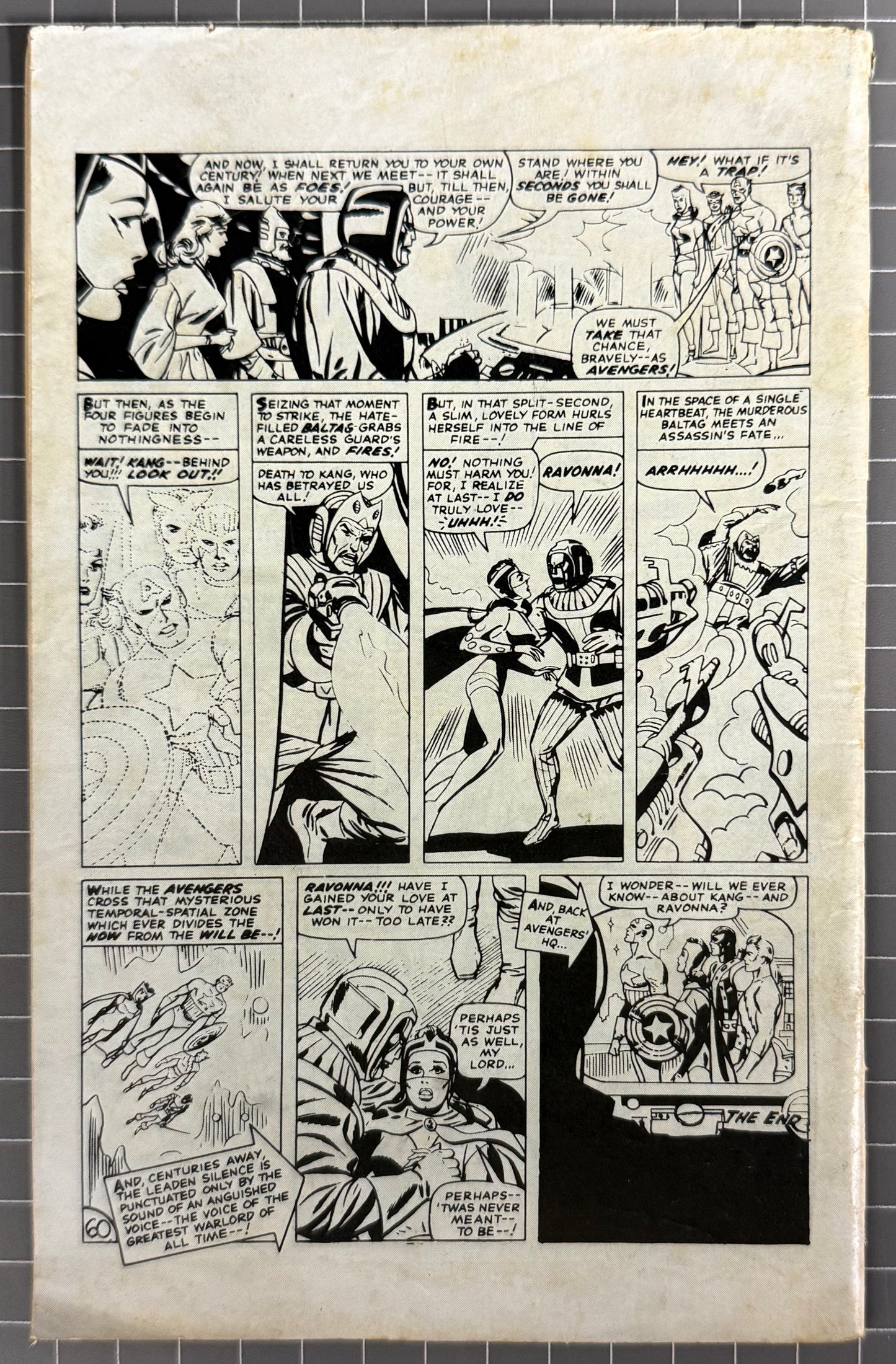 🔑 THE AVENGERS #8 [YAFFA PUBLISHING] AUSTRALIAN MARVEL DIGEST COMIC 1981