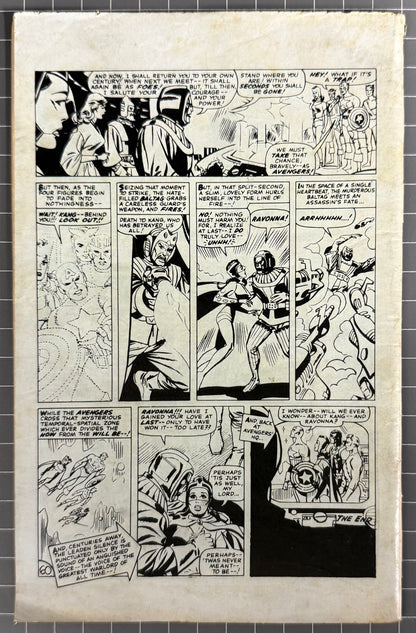 🔑 THE AVENGERS #8 [YAFFA PUBLISHING] AUSTRALIAN MARVEL DIGEST COMIC 1981