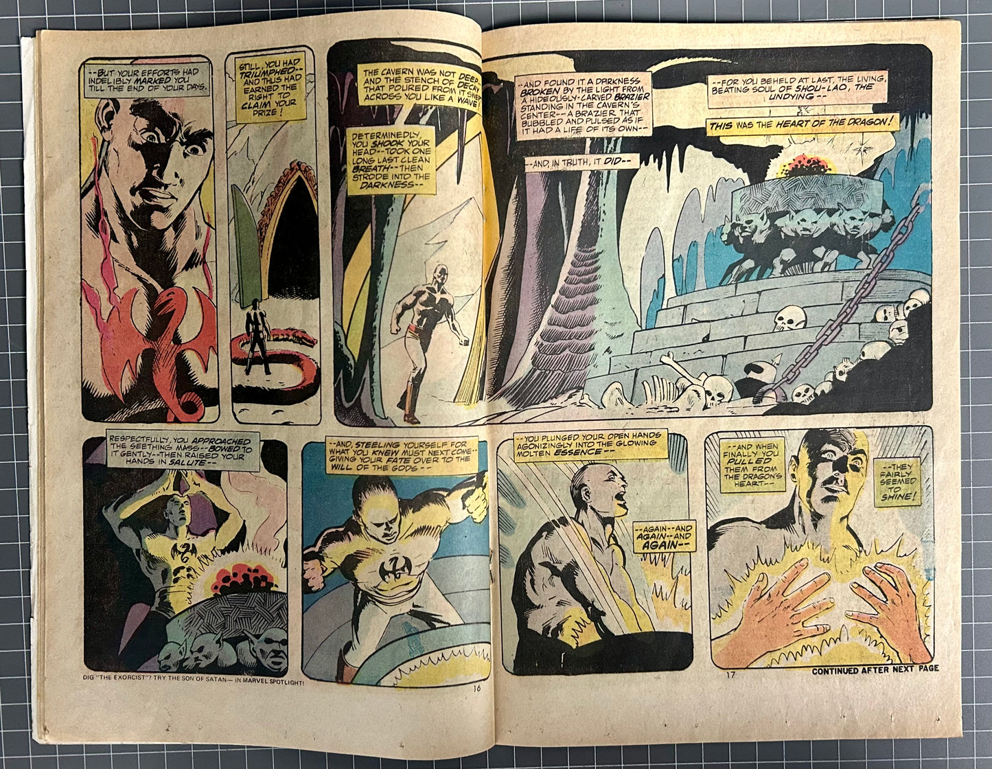 MARVEL PREMIERE #16 [MARVEL COMICS] DIRECT 1974 GD/VG