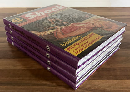 EC COMICS PICTO-FICTION SHOCK/TERROR/CRIME/CONFESSIONS ILLUSTRATED BOX SET