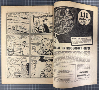 THE SHADOW #100 [TRICHO] AUSTRALIAN PRE-DECIMAL COMIC 1962