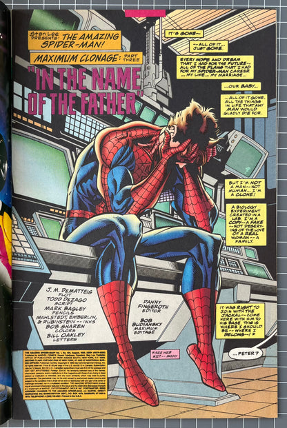 THE AMAZING SPIDER-MAN #404 [MARVEL COMICS] NEWSSTAND 1995 VF-